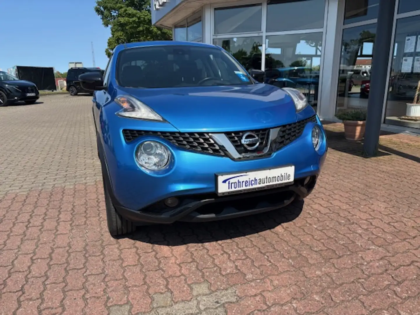 Nissan Juke 1.6 N-Connecta Navi Sitzheizung Kamera Blauw - 2