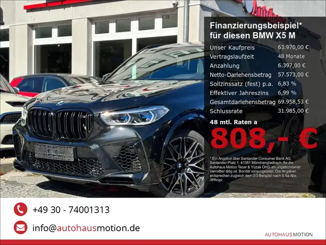 2021 BMW X5 M in Black for sale