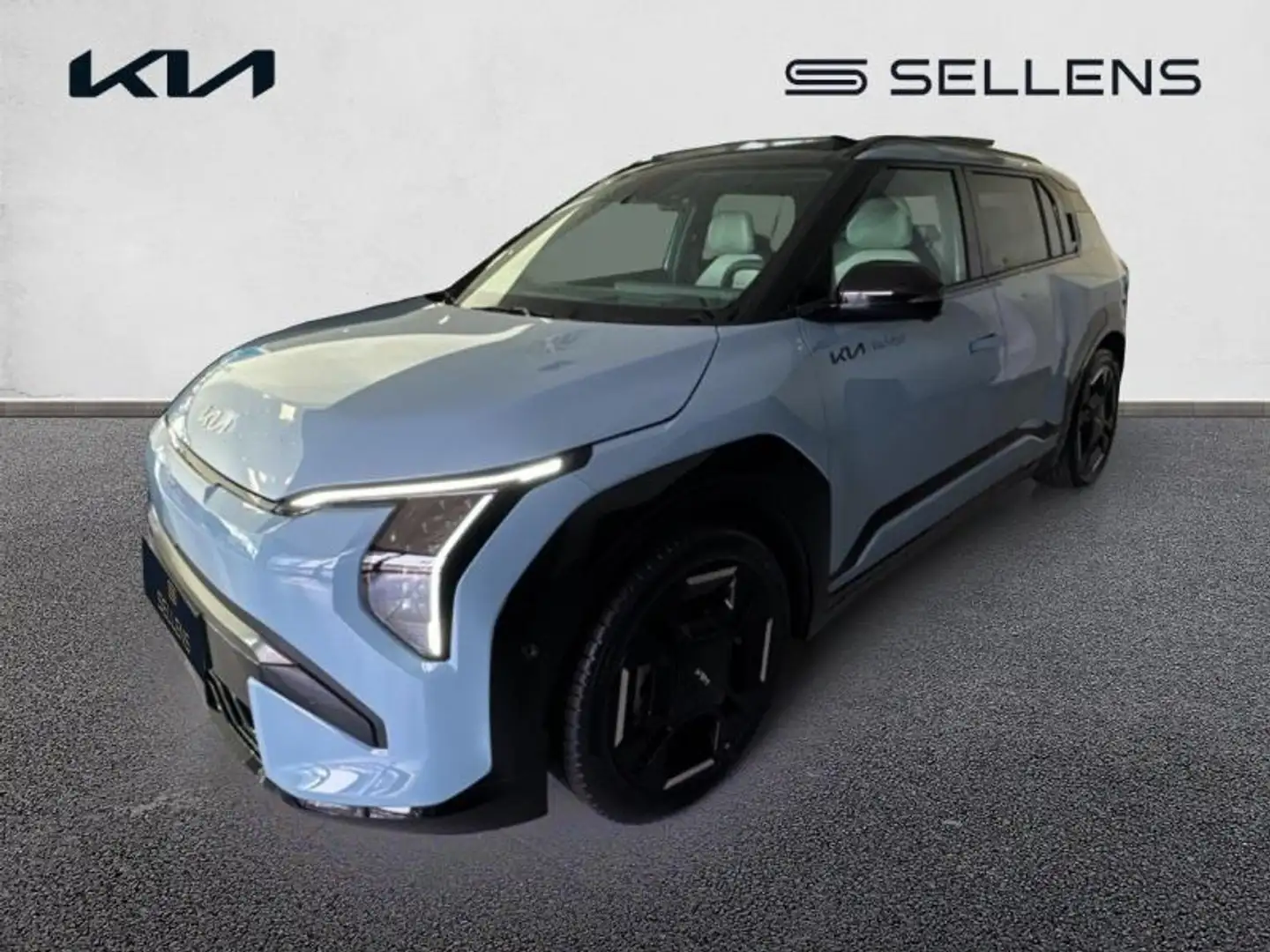 Kia EV3 204ch 81,4kWh GT-Line Bleu - 1