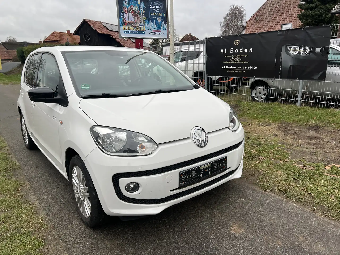 Volkswagen up! cup up! Navi Klima Sitzheizung ALU Weiß - 1