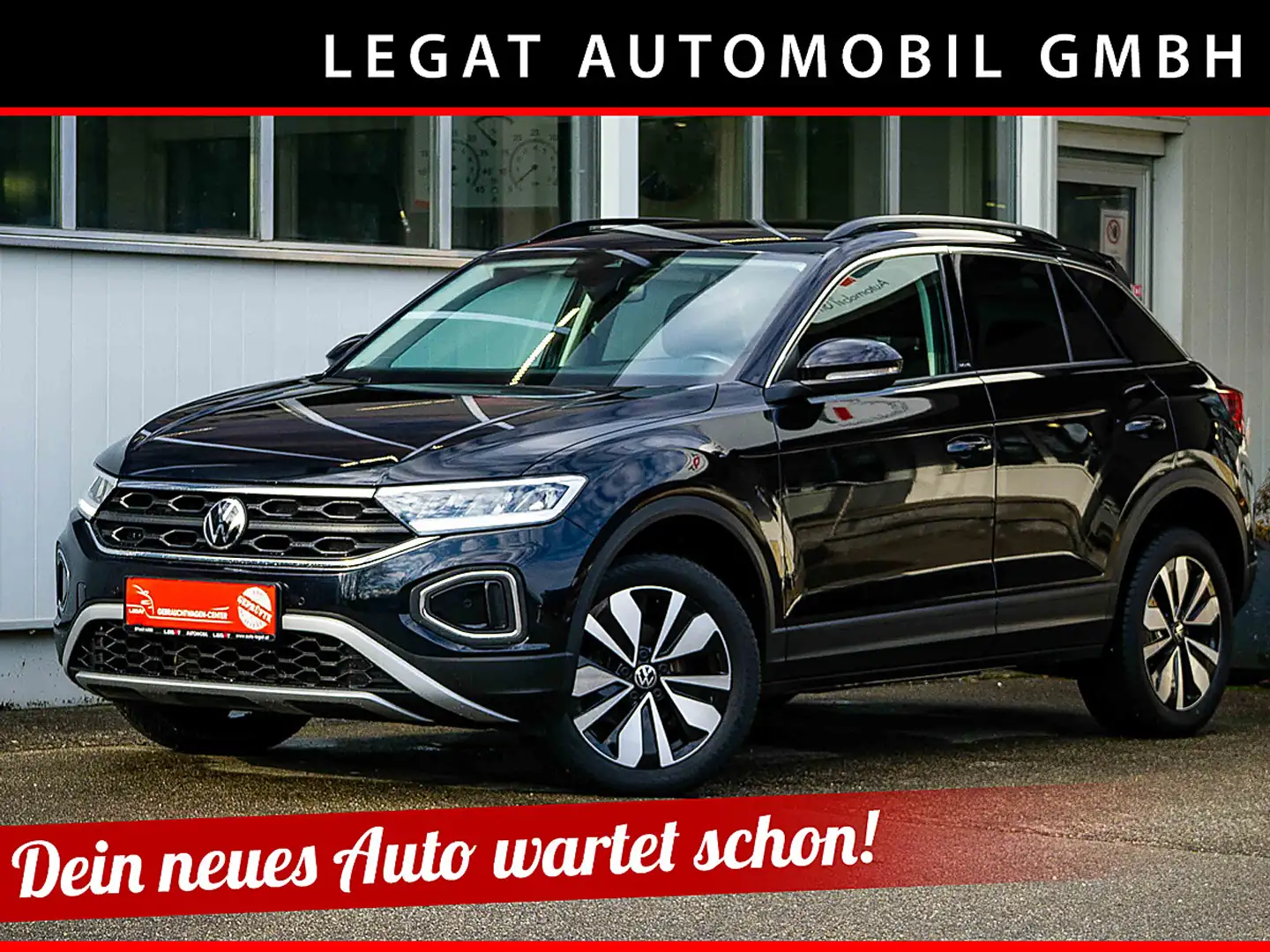 Volkswagen T-Roc 1,0 TSI Life MOVE Schwarz - 1