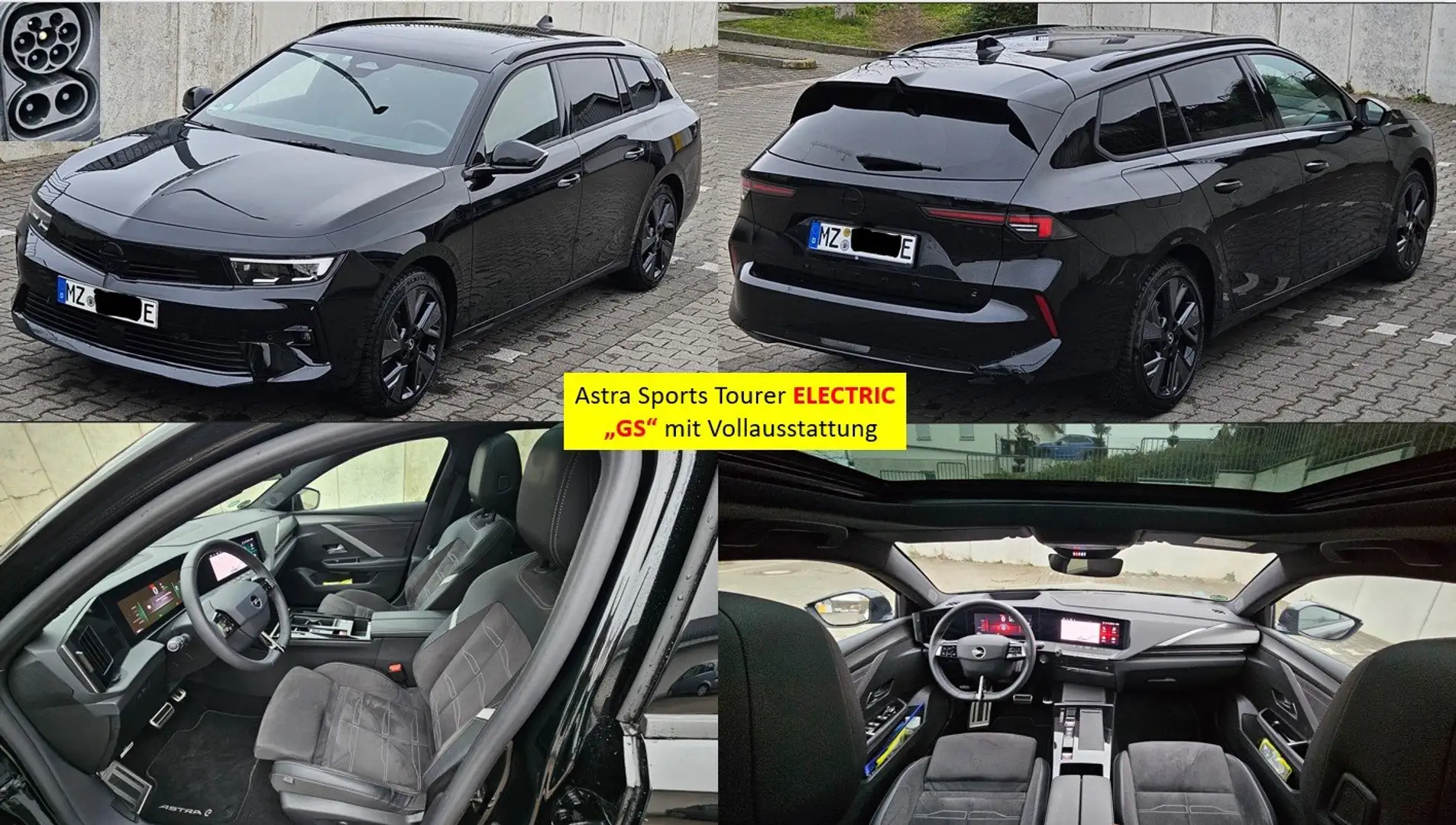 Opel Astra Astra Sports Tourer Electric GS Leder NP:54400€ Schwarz - 1