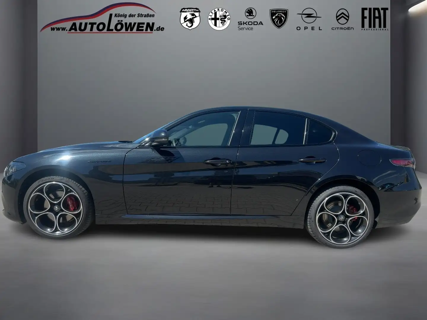 Alfa Romeo Giulia 2.0 Turbo 16V Competizione Q4 (EURO 6d) Schwarz - 2