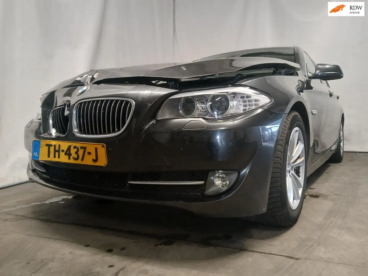 BMW 520 5-serie Touring 520d High Executive SCHADEAUTO!! Gri - 1