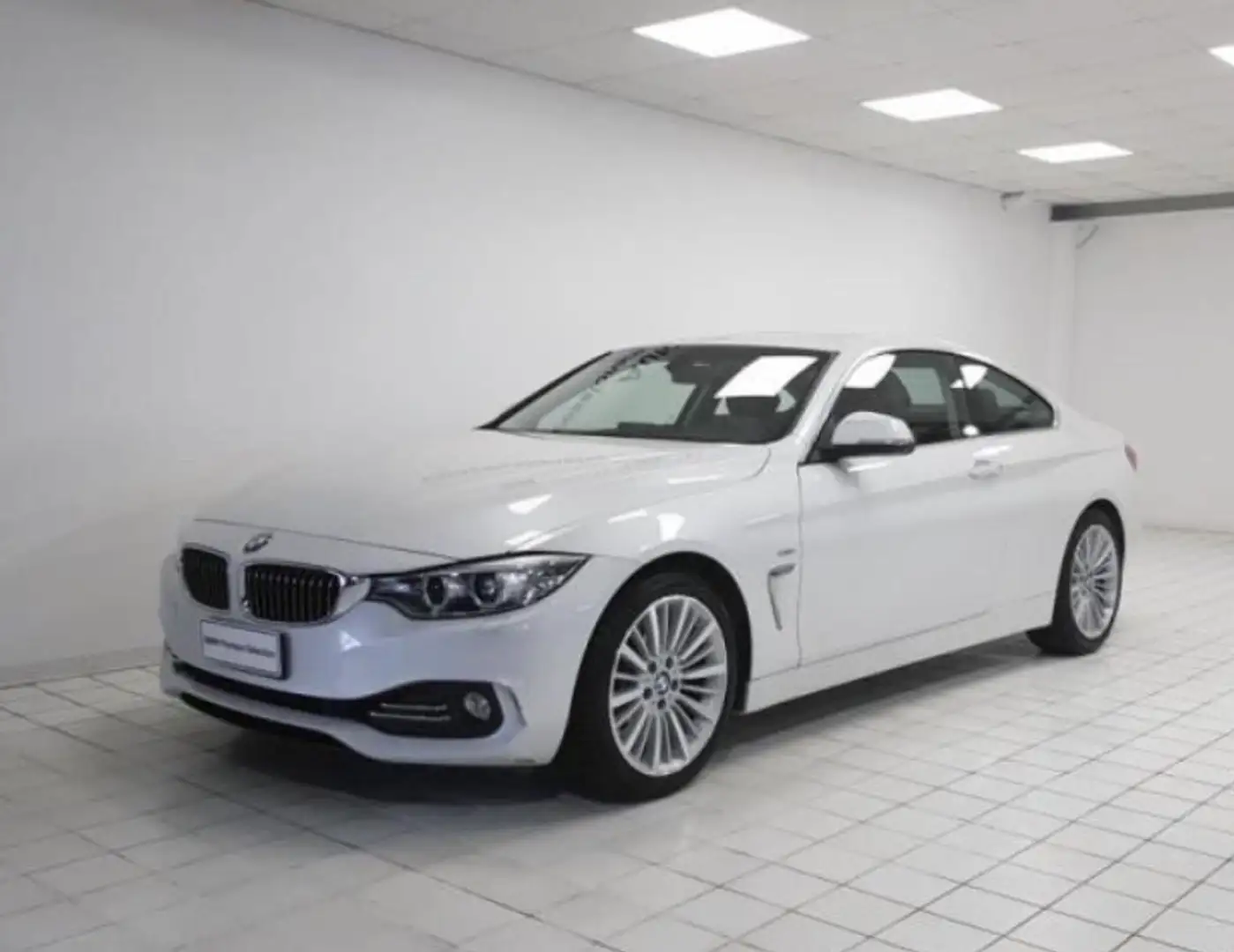 BMW 425 425d Coupe Luxury Weiß - 1