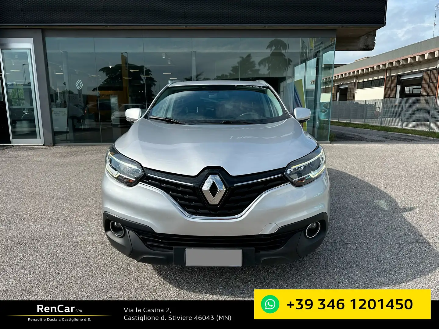 Renault Kadjar Kadjar 1.5 dci energy Hypnotic 110cv Сірий - 2