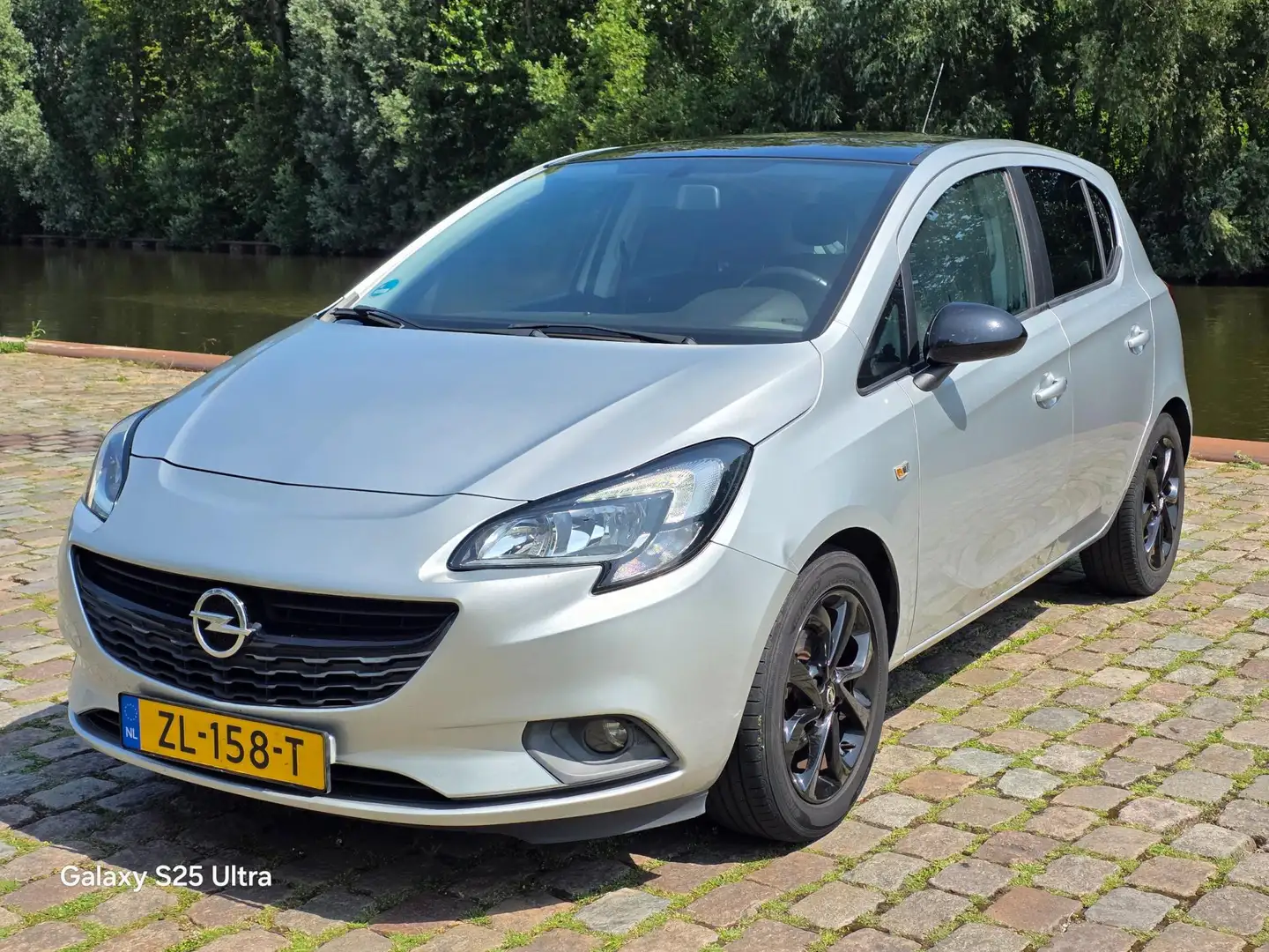 Opel Corsa 1.2 Dealer onderhouden airco cruis control cv op a Grijs - 2