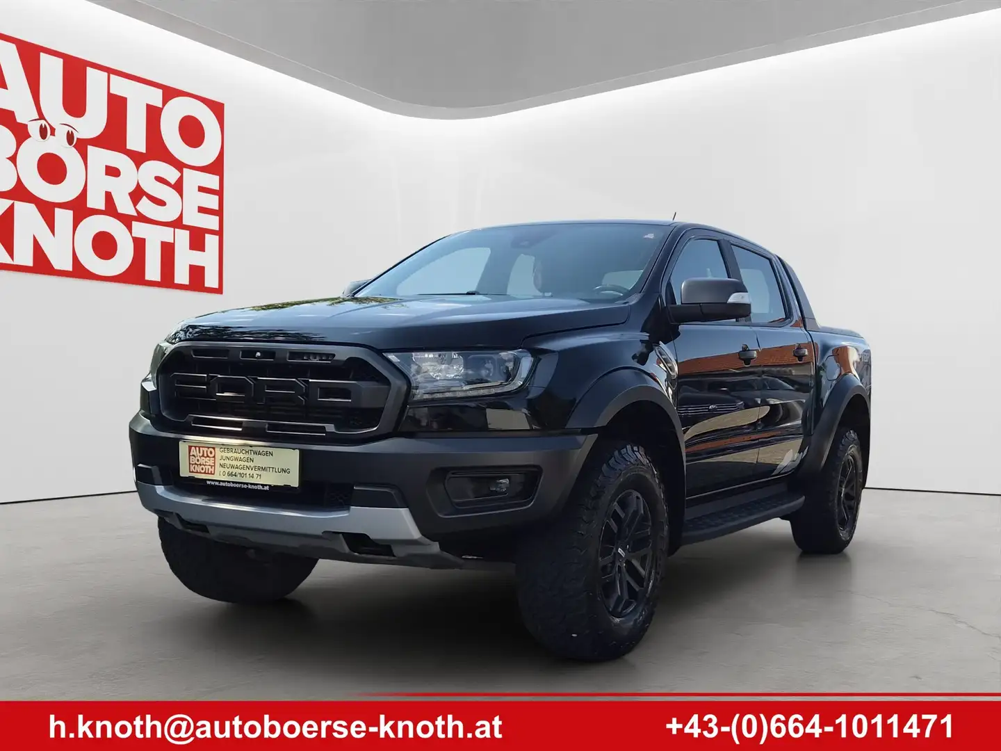 Ford Ranger Raptor Doppelkabine 4x4 "Standheizung" Schwarz - 1