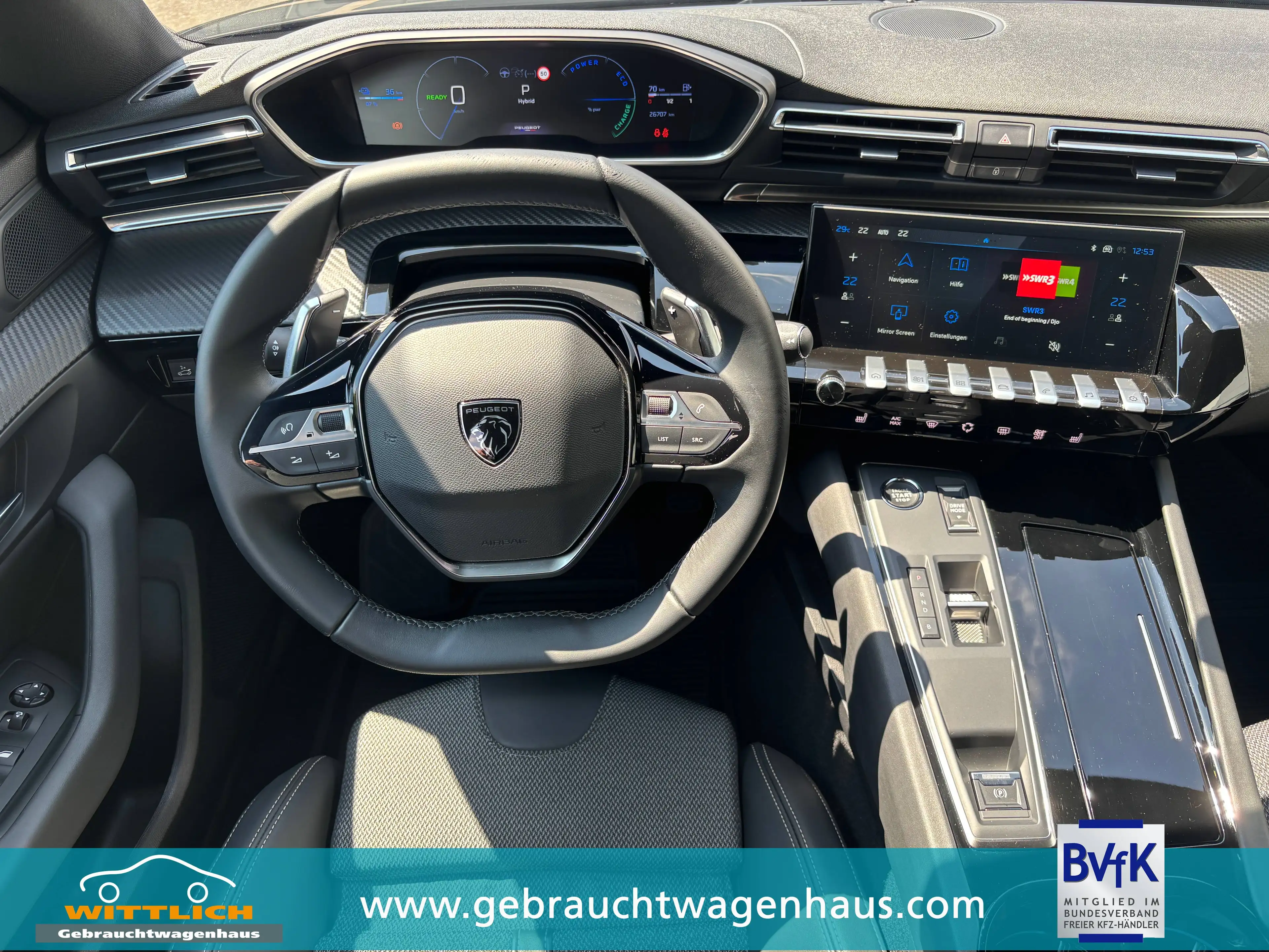 Peugeot 508 Hybrid 225 "Allure" +Winterräder +Garantie +Kamera +LED-Scheinwerfer — photo 20
