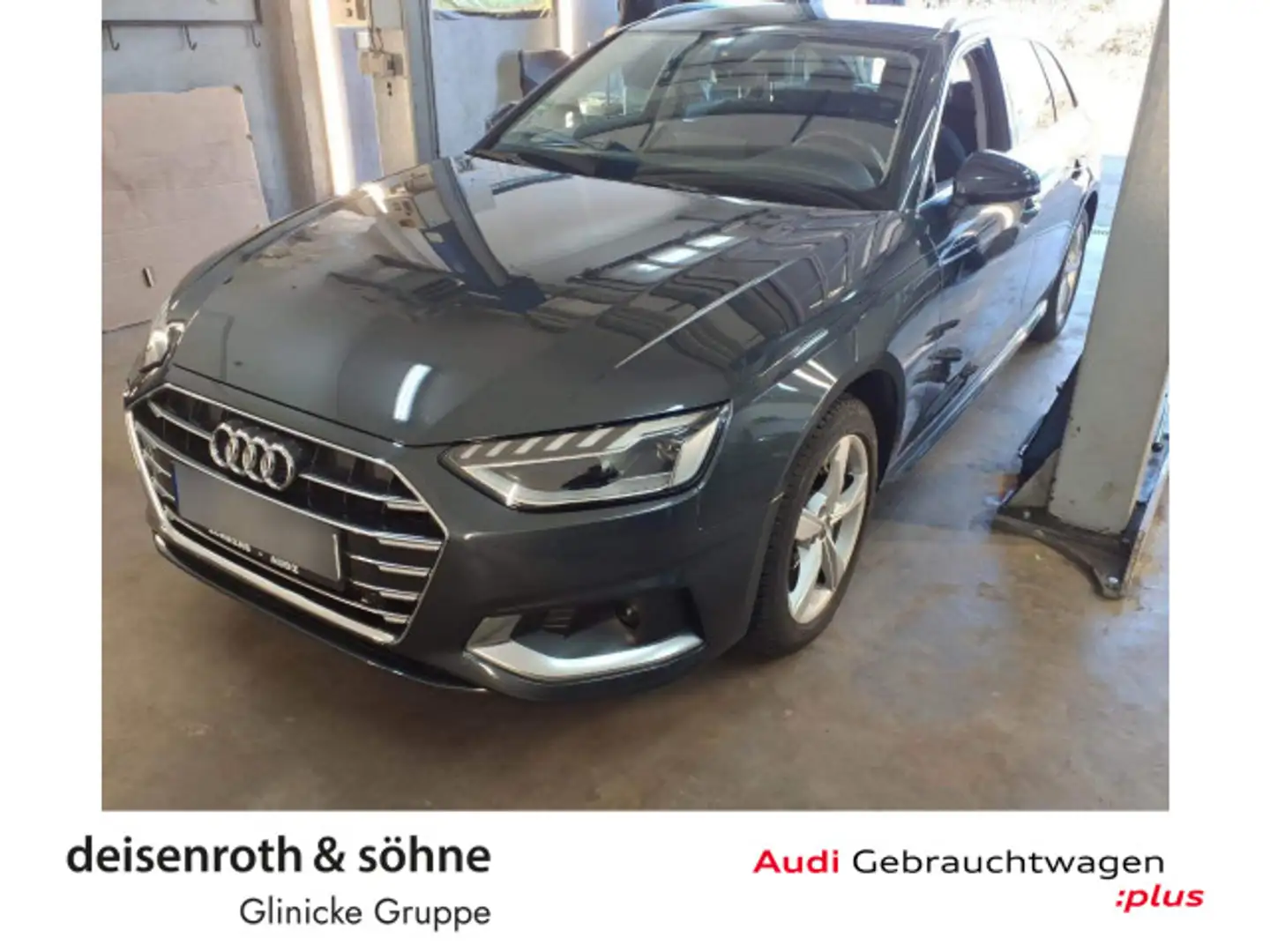 Audi A4 Advanced 40 TDI S tr Nav/Kam/LED/ACC/Bu Grau - 1