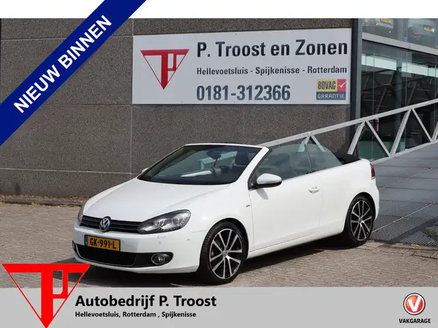 Volkswagen Golf Cabriolet 1.4 TSI Automaat Stoelverwarming/Cruise control/Cl