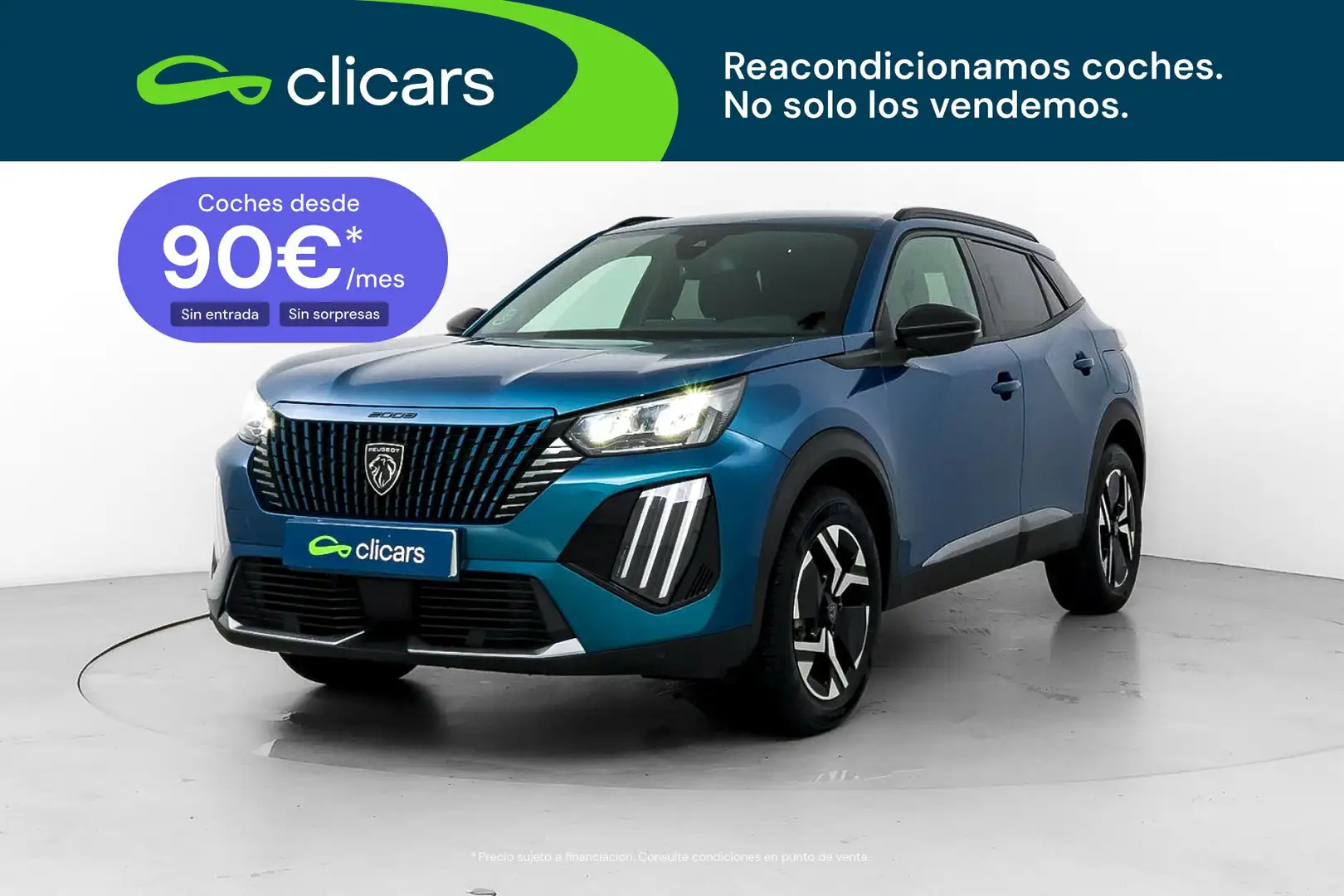 Peugeot 2008 Hybrid 136 Allure eDCS6 Azul - 1