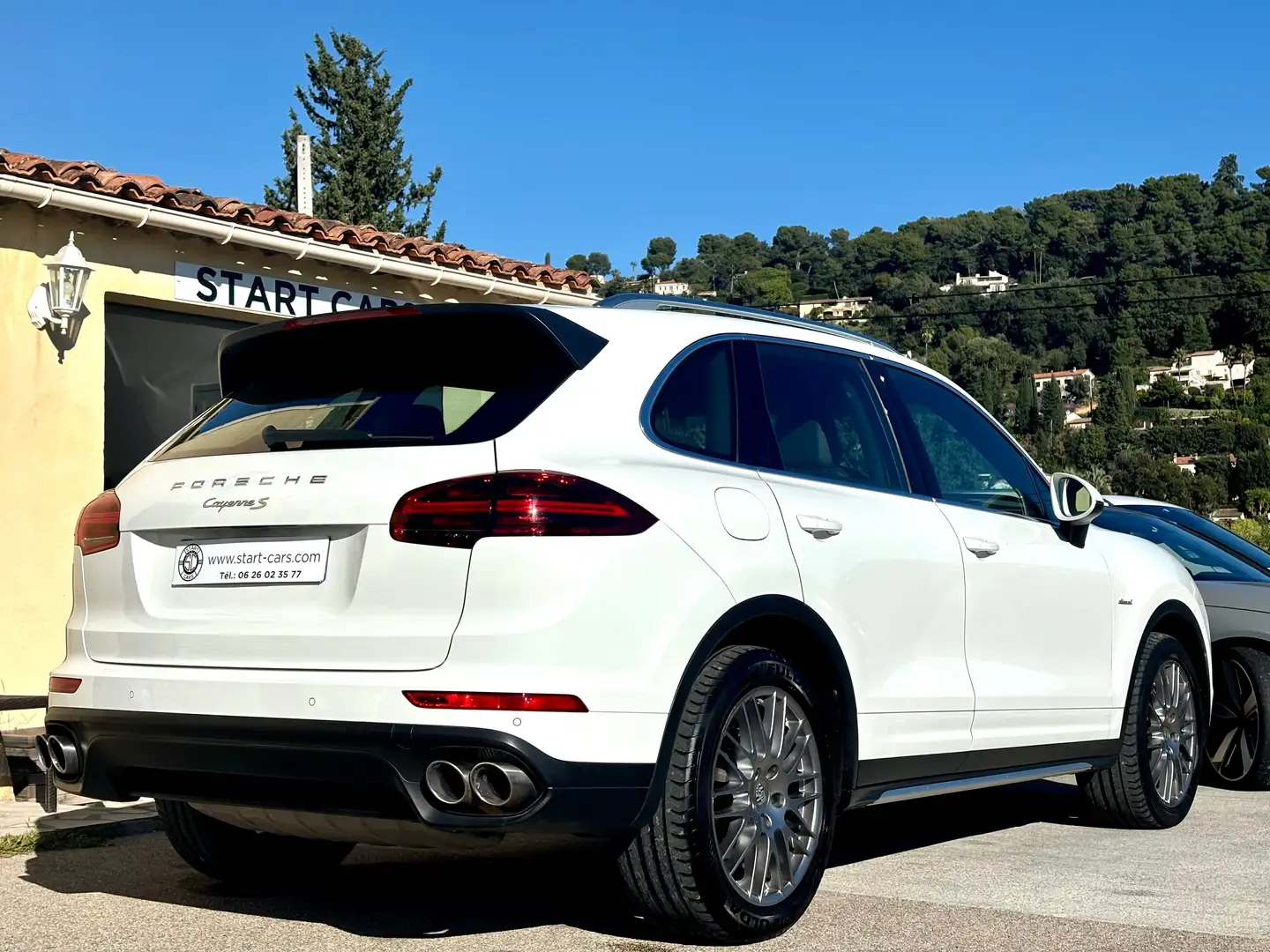Porsche Cayenne 4.2D V8 385 ch S Tiptronic A Fehér - 2