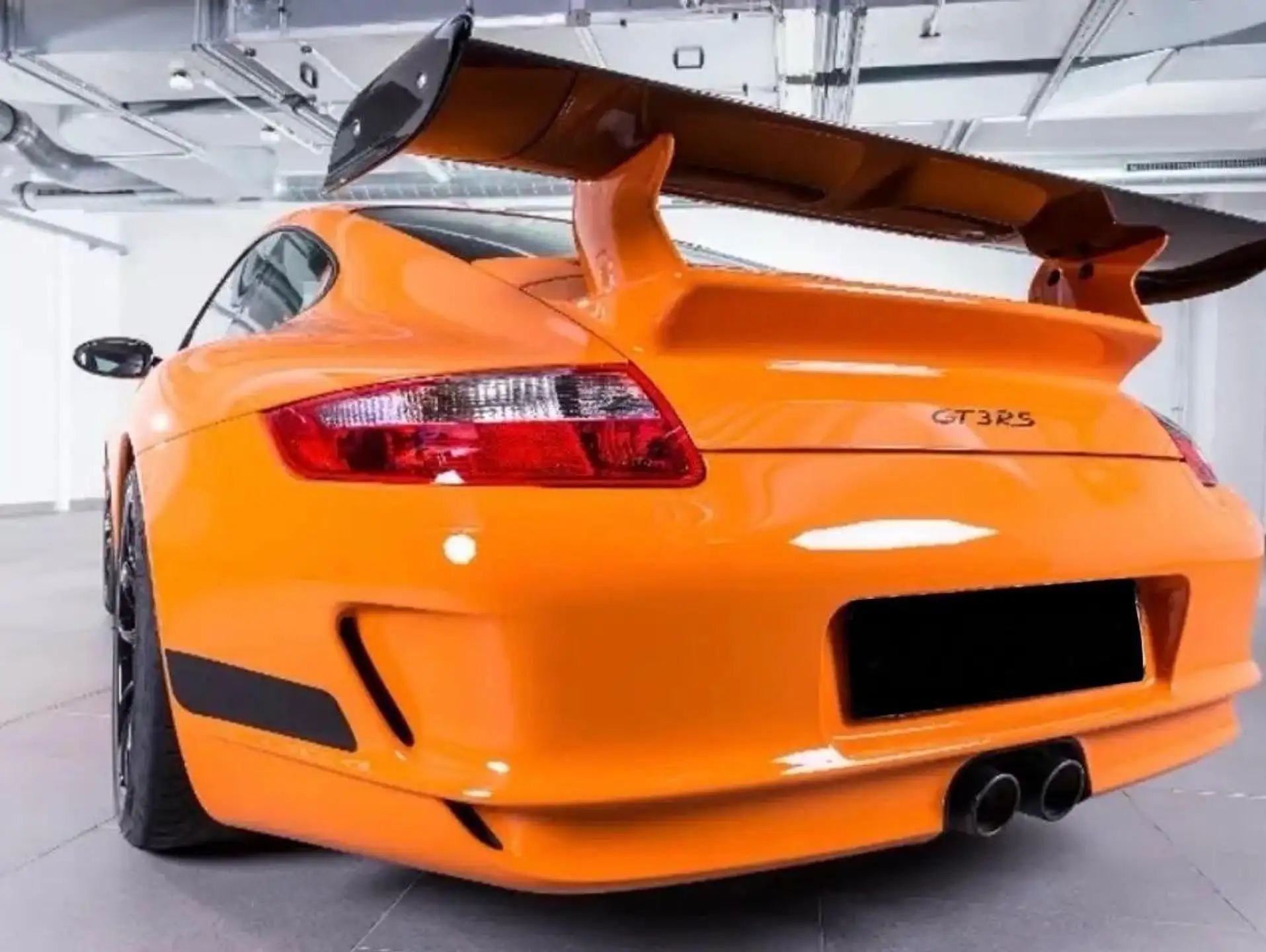 포르쉐 911 GT3 RS 2007 주황 사진 3