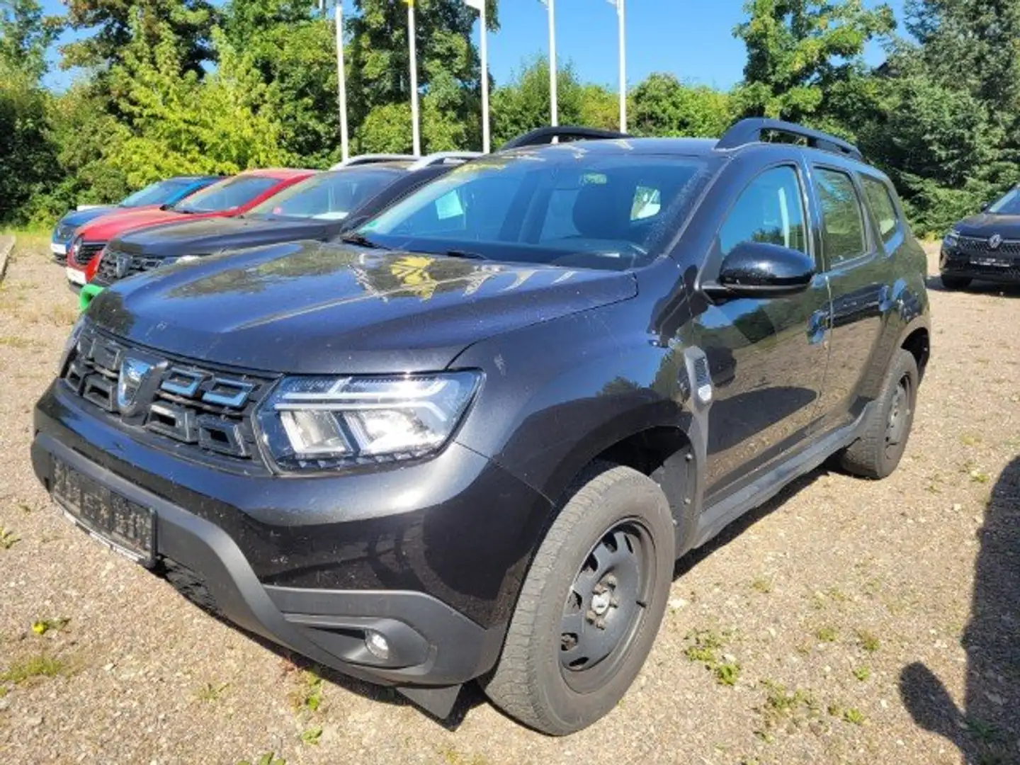 Dacia Duster Comfort 100 ECO-G 2WD - AUTOGAS-BENZIN-KLIMA Negro - 1