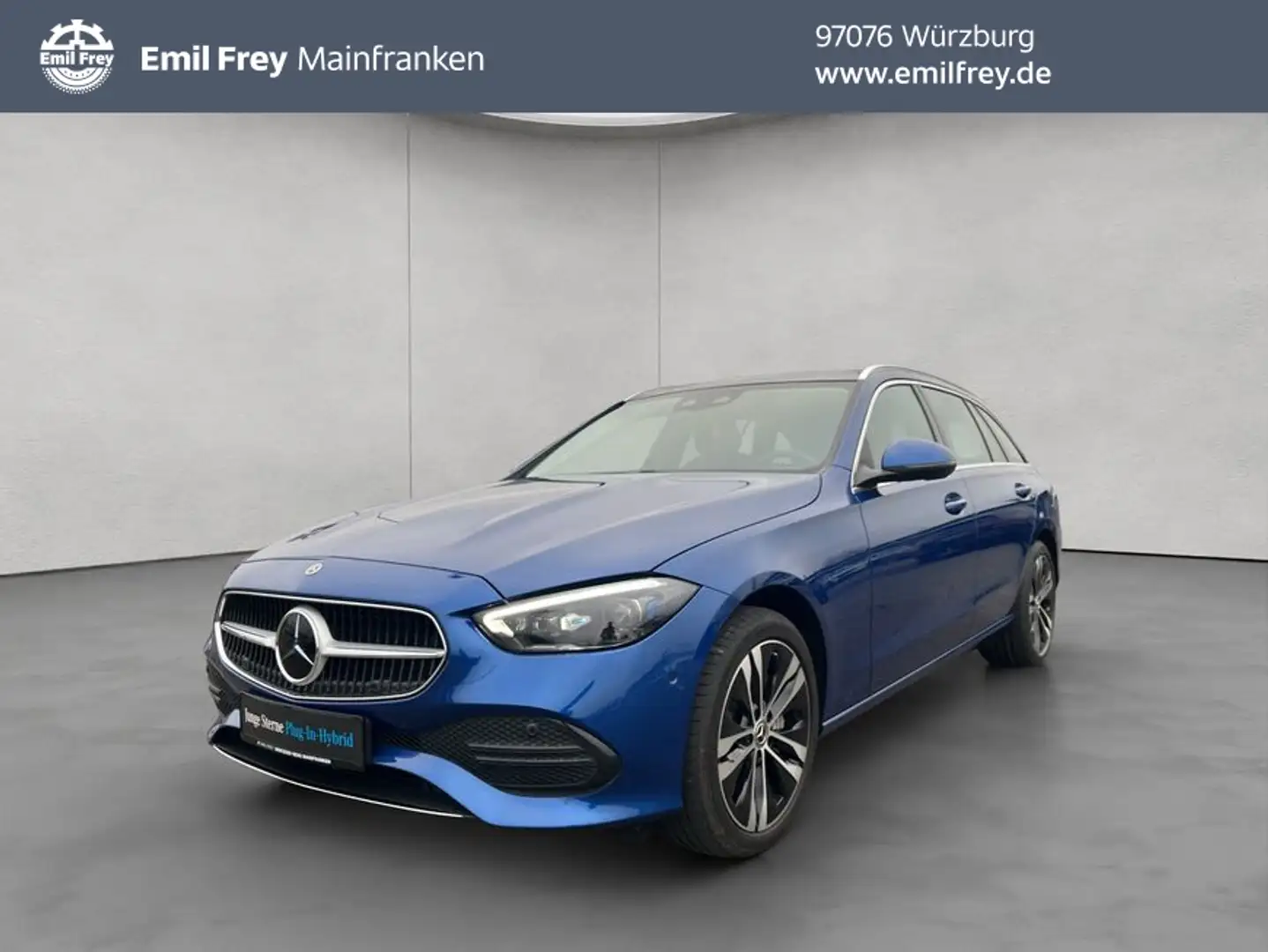 Mercedes-Benz C 300 C-Klasse Blau - 1