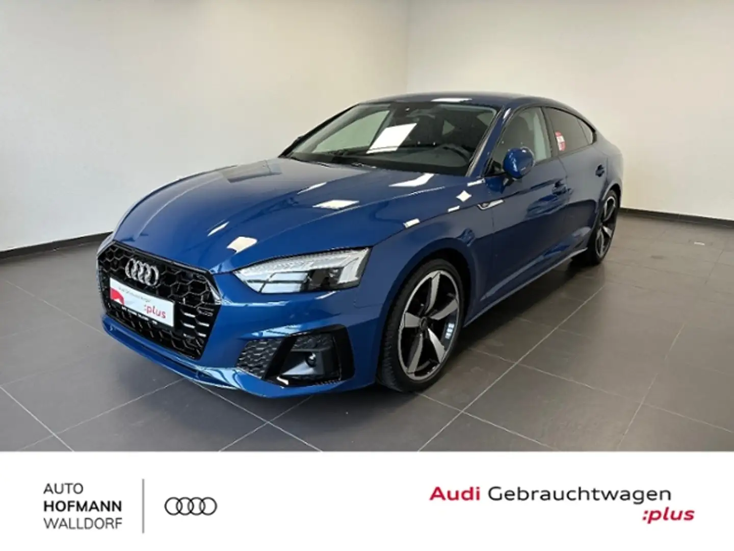 Audi A5 Sportback S line 35 TDI S tronic Bleu - 1