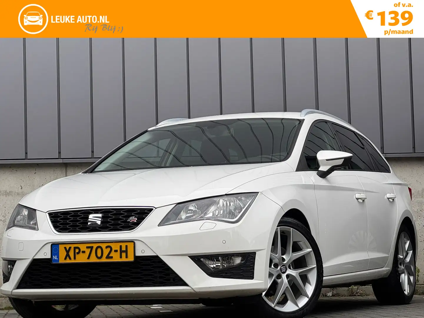 SEAT Leon ST 1.4 EcoTSI 150PK FR Sport Stoelverwarming Wit - 1