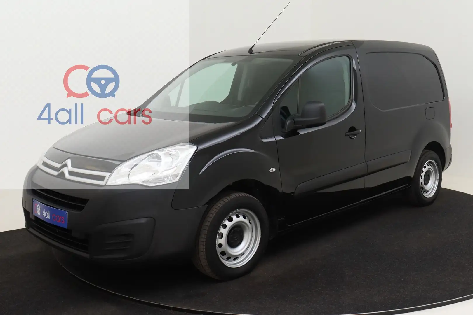 Citroen Berlingo 2415 Fresh 3p, Airco, Cruise, 1.6BlueHDi Zwart - 1