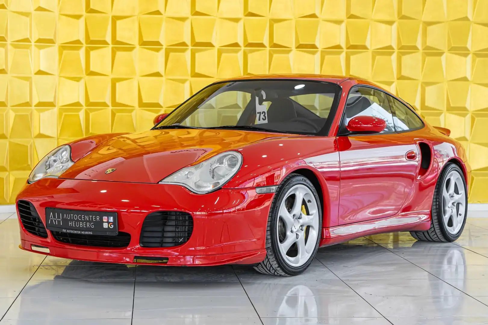 Porsche 996 /911 Turbo S*ORIGINAL*WLS*3.Hd*UNFALLFREI Rojo - 1