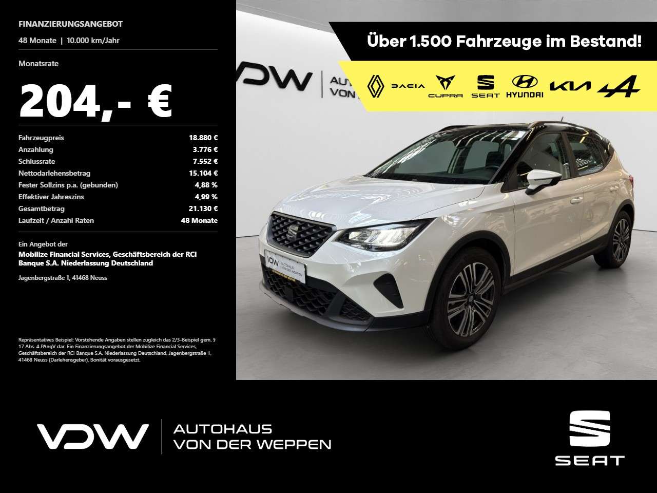 Seat Arona 2024