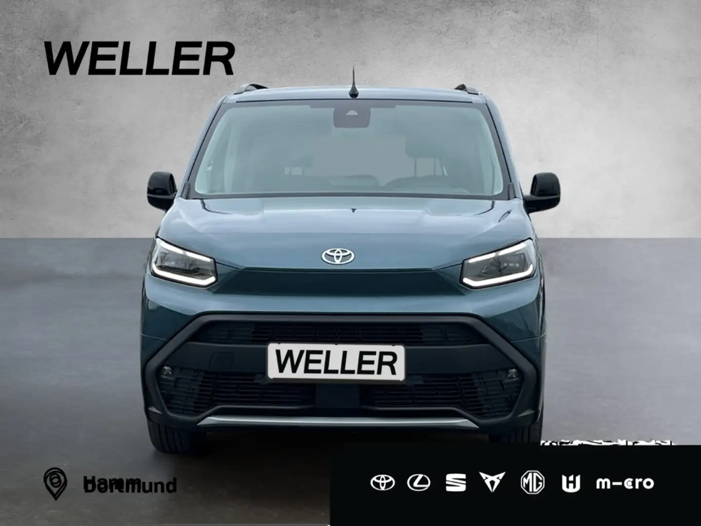 Toyota Proace City Verso 50 kWh L1 Teamplayer *CAM*Navi* Blauw - 2