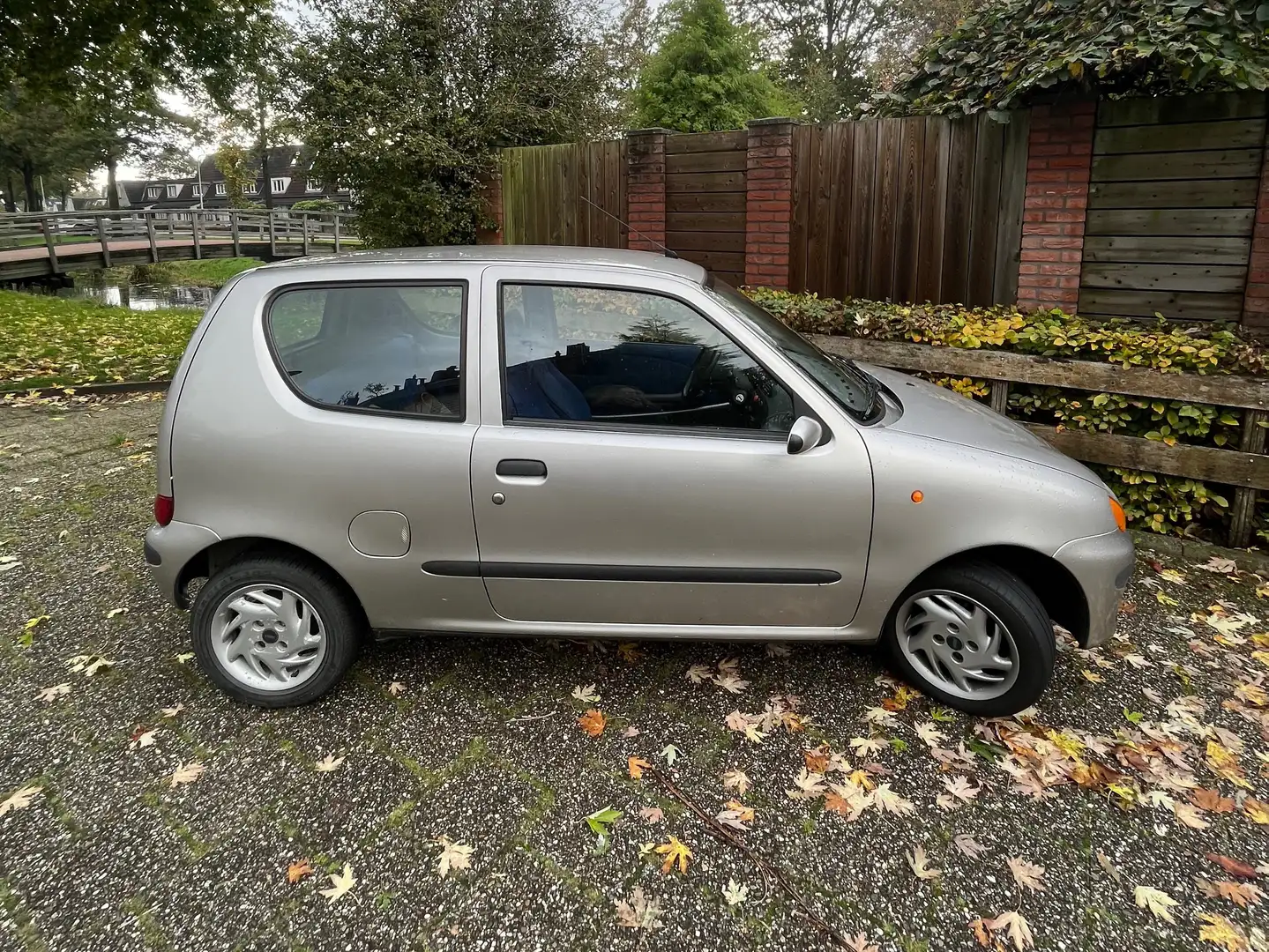 Fiat Seicento 1100 ie Hobby Zilver - 2