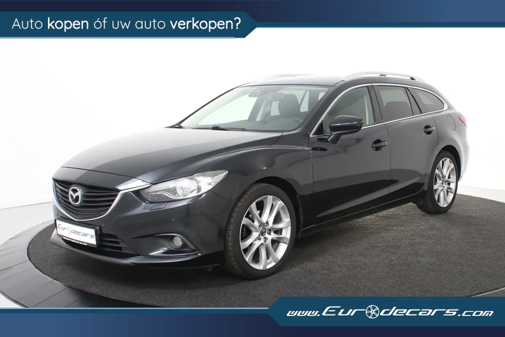 Mazda 6 Sportbreak 2.0 HP *Navigatie*Stoelverwarming*Park Zwart - 1