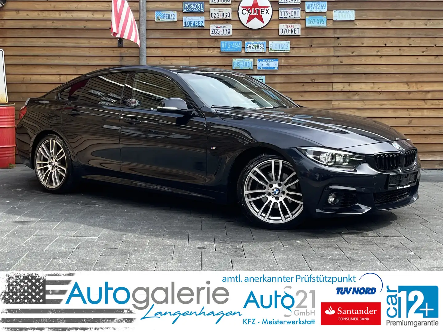 BMW 420 420 d Luxury Line Navi M Paket Albastru - 1