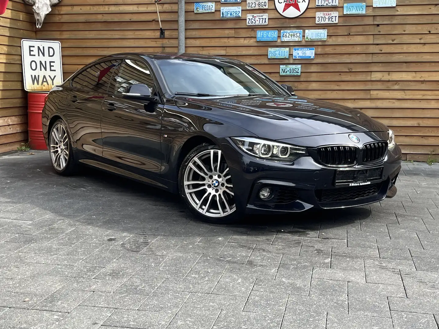 BMW 420 420 d Luxury Line Navi M Paket Albastru - 2