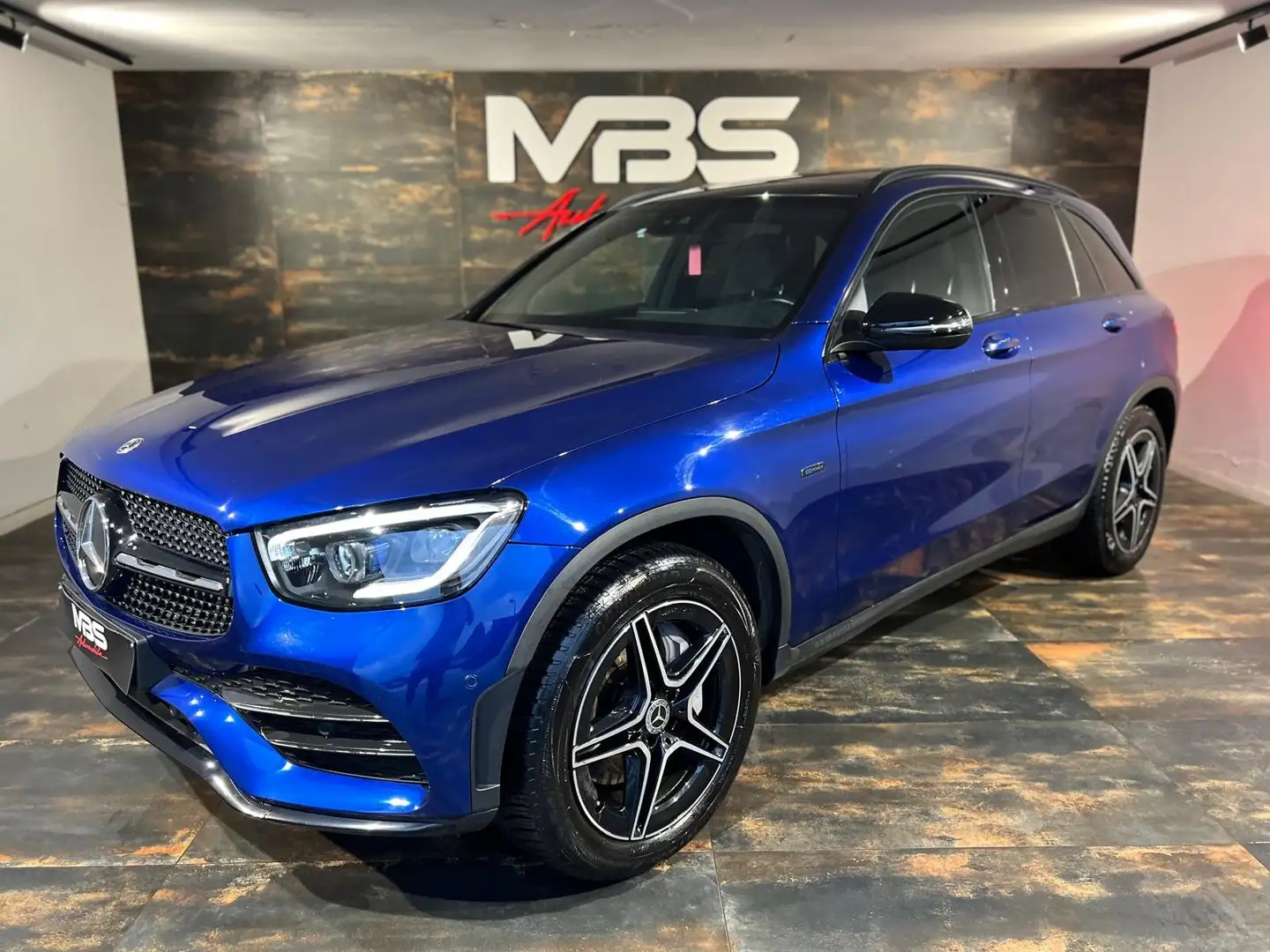 Mercedes-Benz GLC 300 GLC300de *AMG *PANO *BEAM *CAMERA *TVA *AUTO Bleu - 1