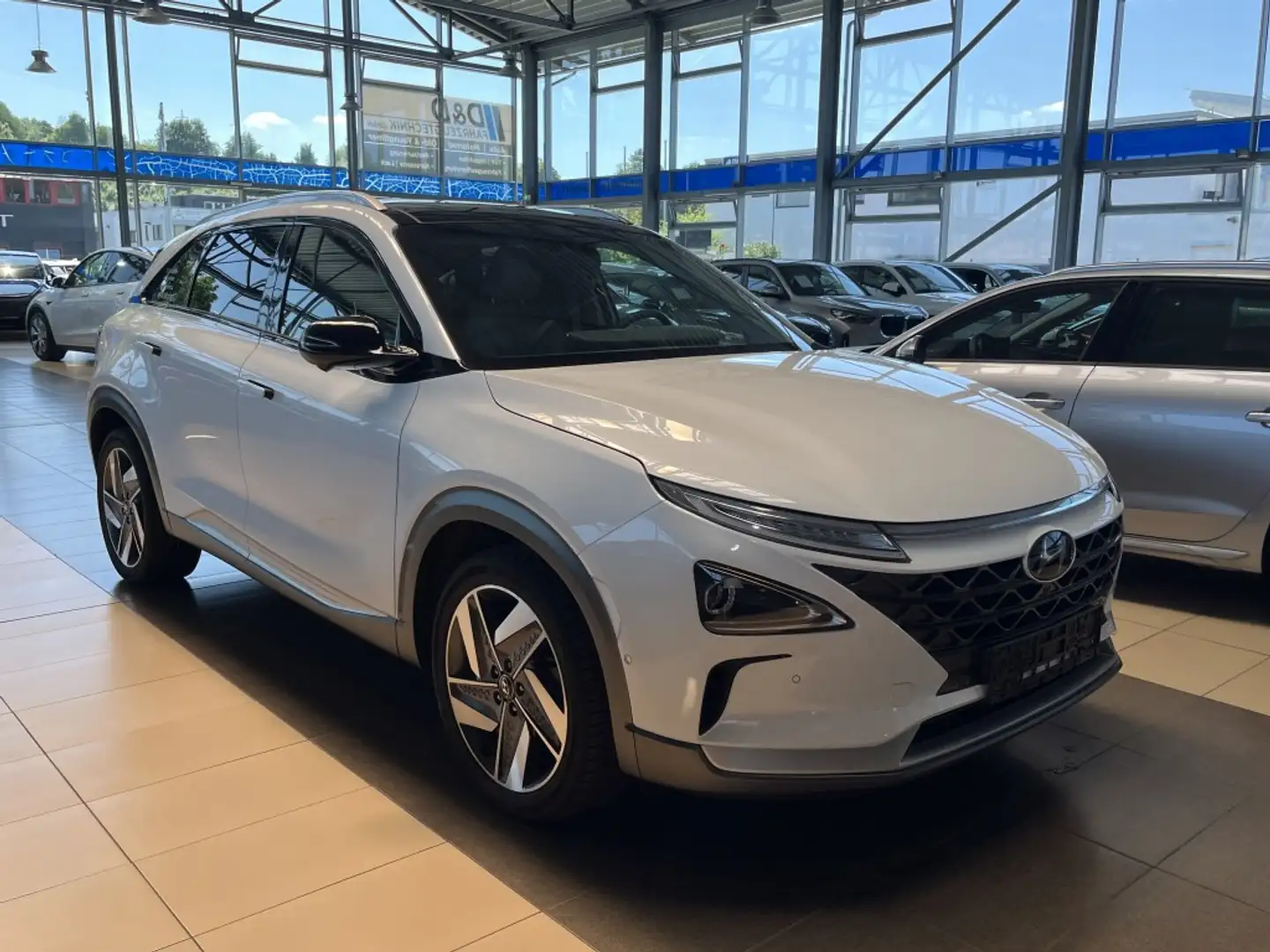 Hyundai NEXO Pano. KRELL 360°Cam ACC LED Navi SHZ PDC Blanc - 1