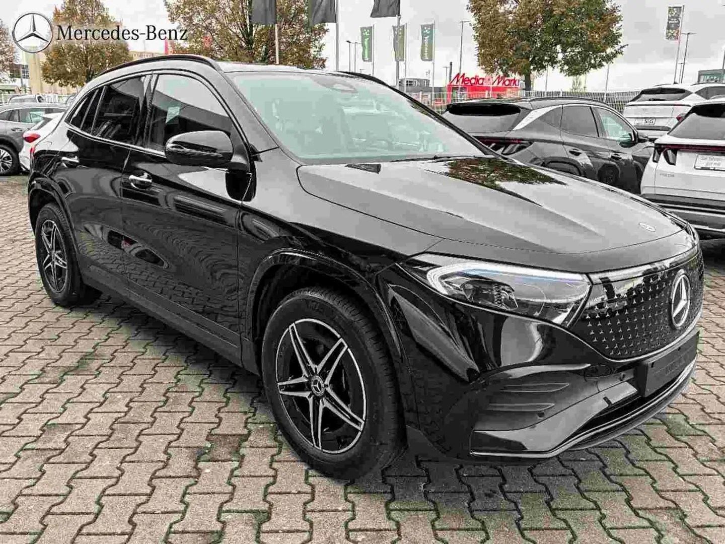 Mercedes-Benz EQA 300 4M AMG Night+MBUX+RüKam+18+Totwink.+AHK Noir - 2
