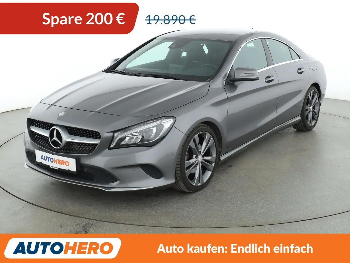Mercedes-Benz CLA 180 180 Urban Aut.*LED*NAVI*TEMPO*PDC*SHZ*KLIMA* Grau - 1