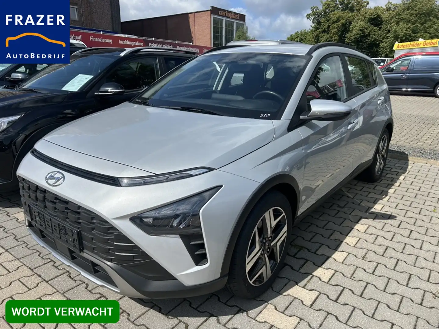Hyundai BAYON 1.0 T-GDI AUTOMAAT 48V MILD HYBRID PREMIUM RIJKLAA Zilver - 1