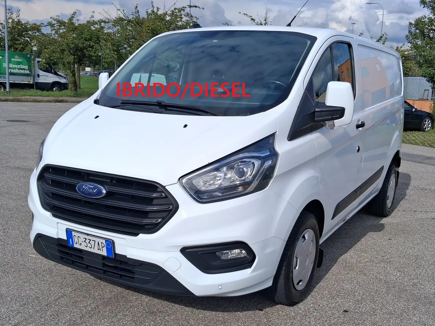 Ford Transit Custom 280 L1H1 HYBRID130 CV 2.0 ECOBLUE Blanc - 1