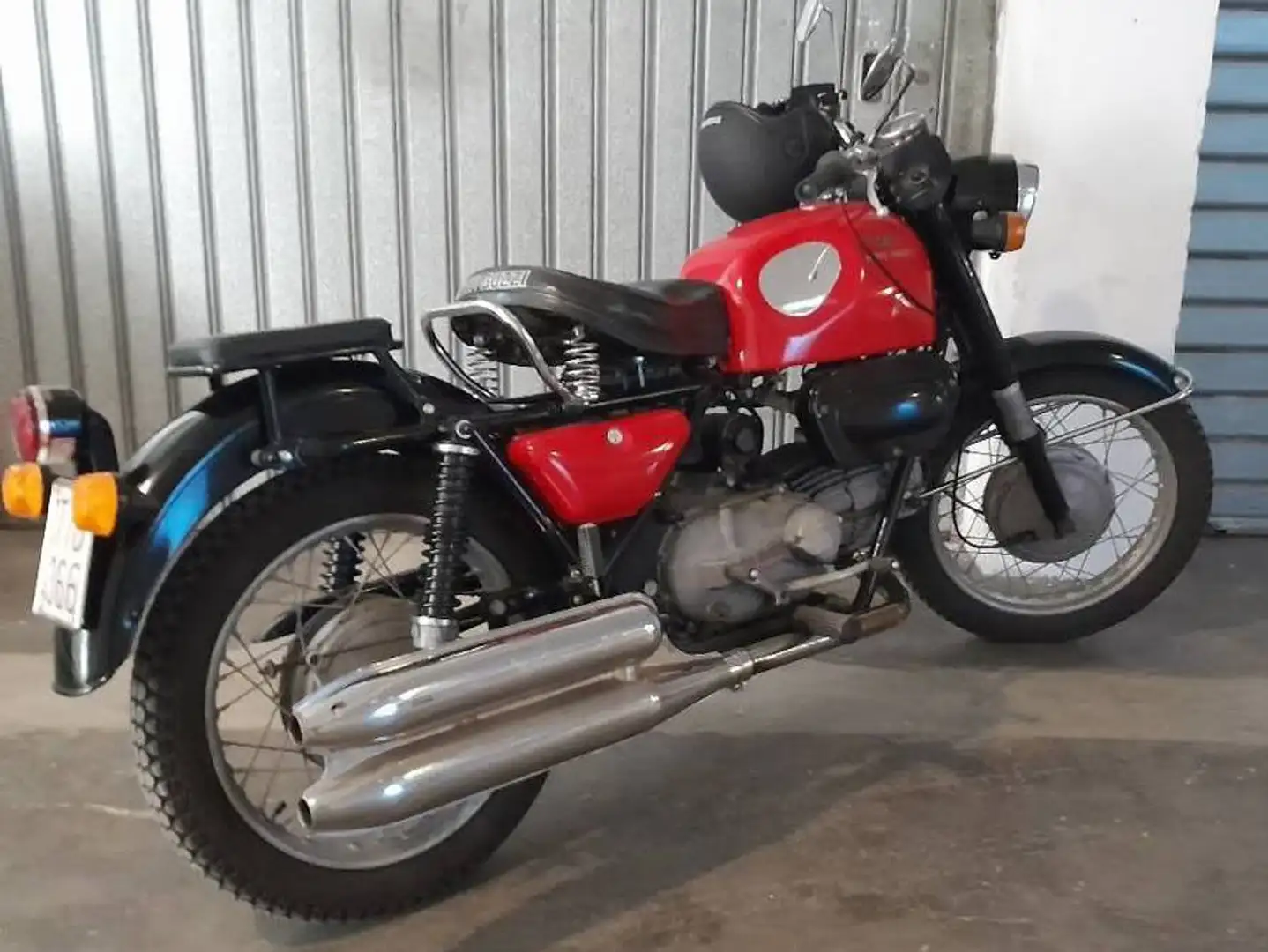 Moto Guzzi Nuovo Falcone Modello Militare Rood - 1