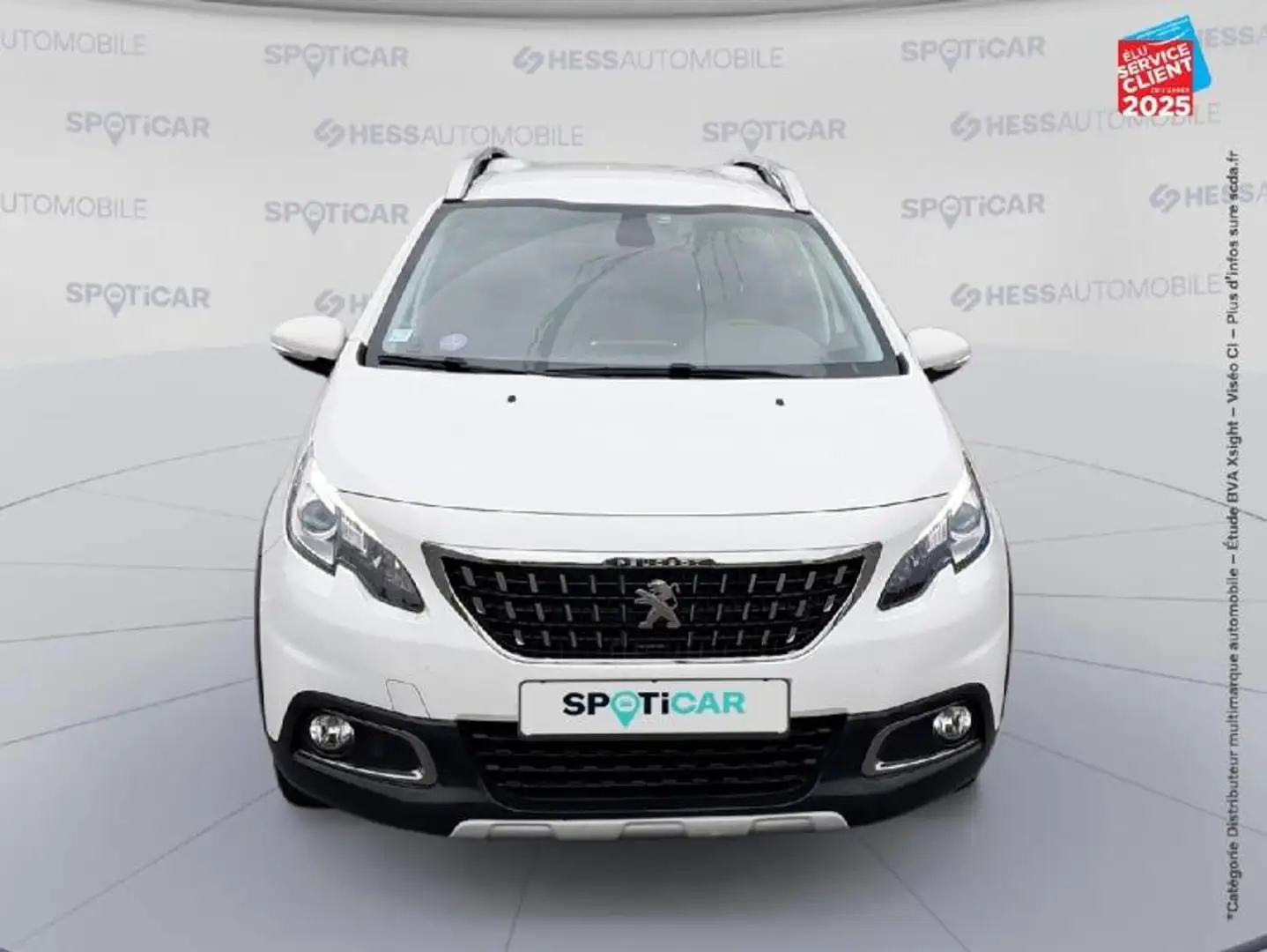 Peugeot 2008 1.2 PureTech 110ch E6.c Allure S/S EAT6 GPS Camera Blanc - 2