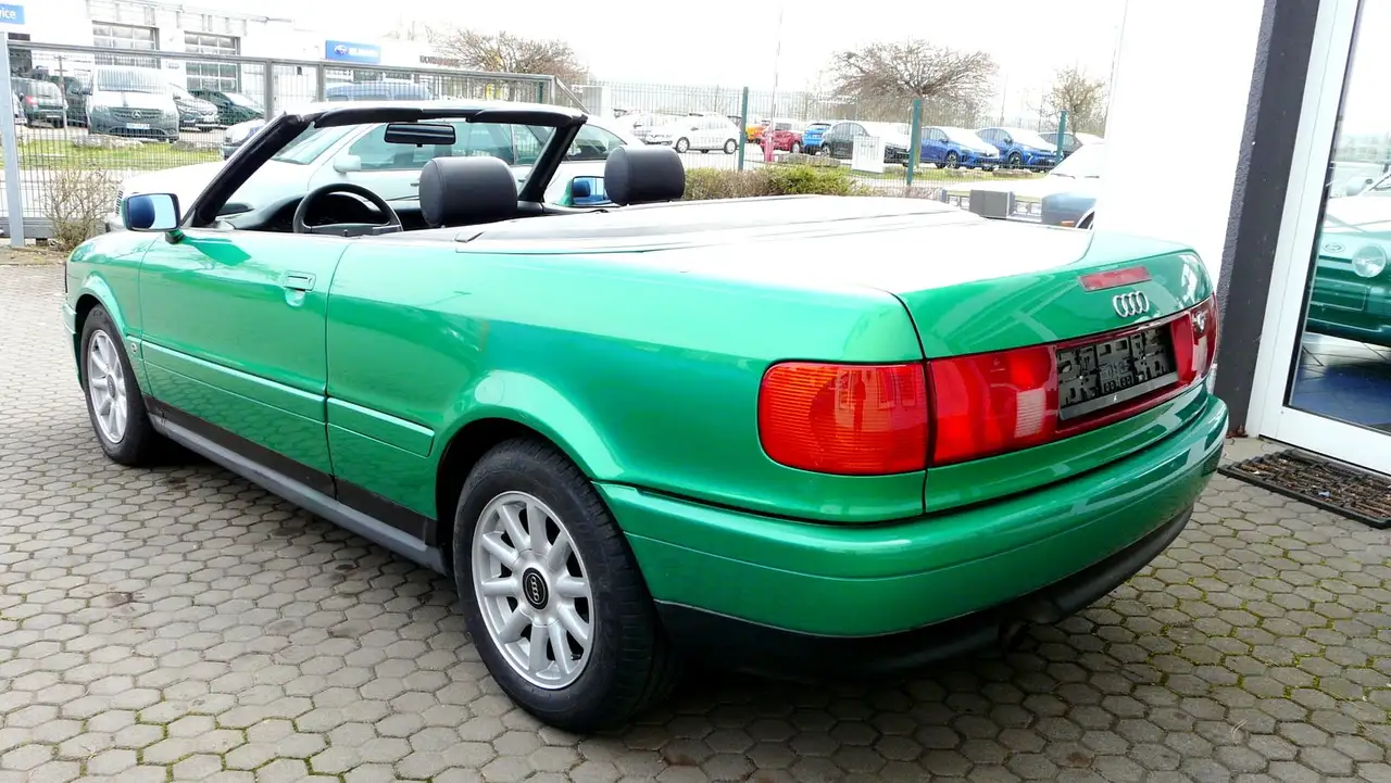 Audi Cabriolet 2.0 in Cricketgrün, foto 8