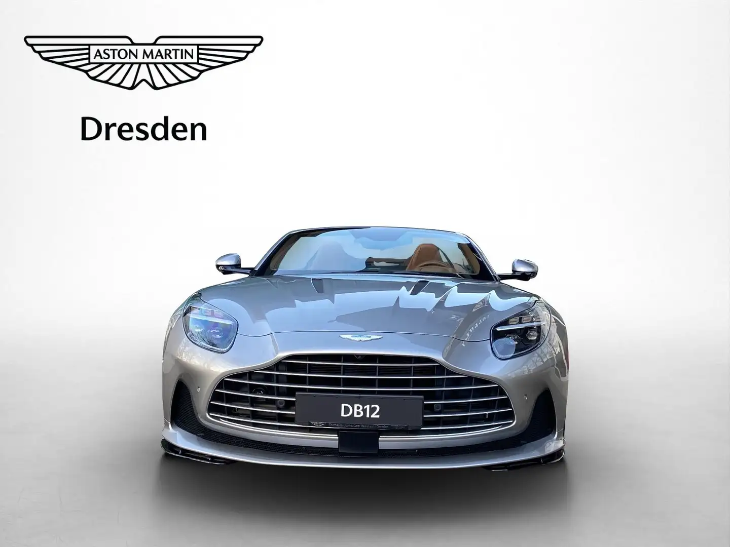 Aston Martin DB12 4.0 V8 Volante Silber - 2