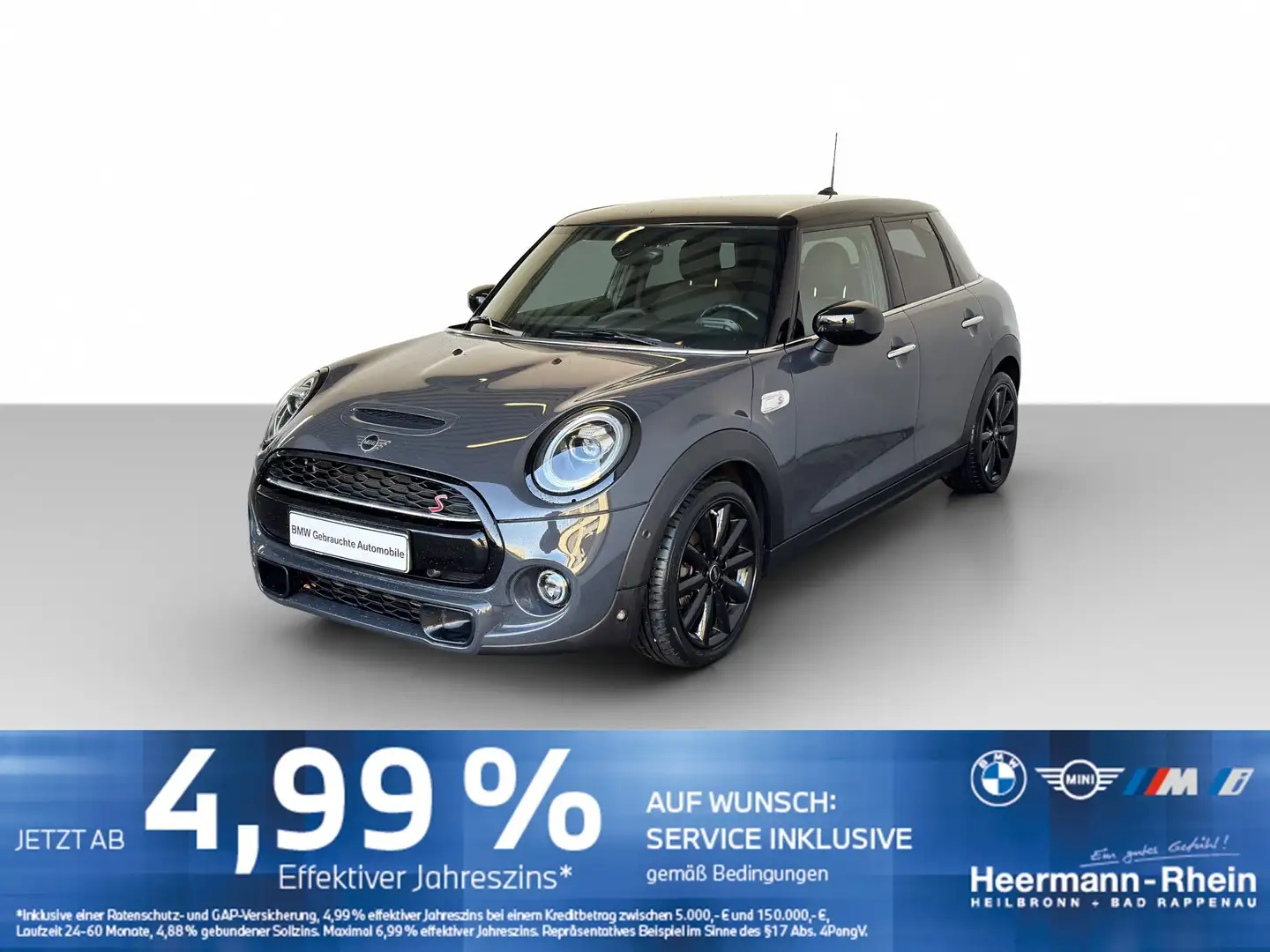 MINI Cooper S Aut.5-trg. Chili Navi.LED.Apple.Sports Grau - 2