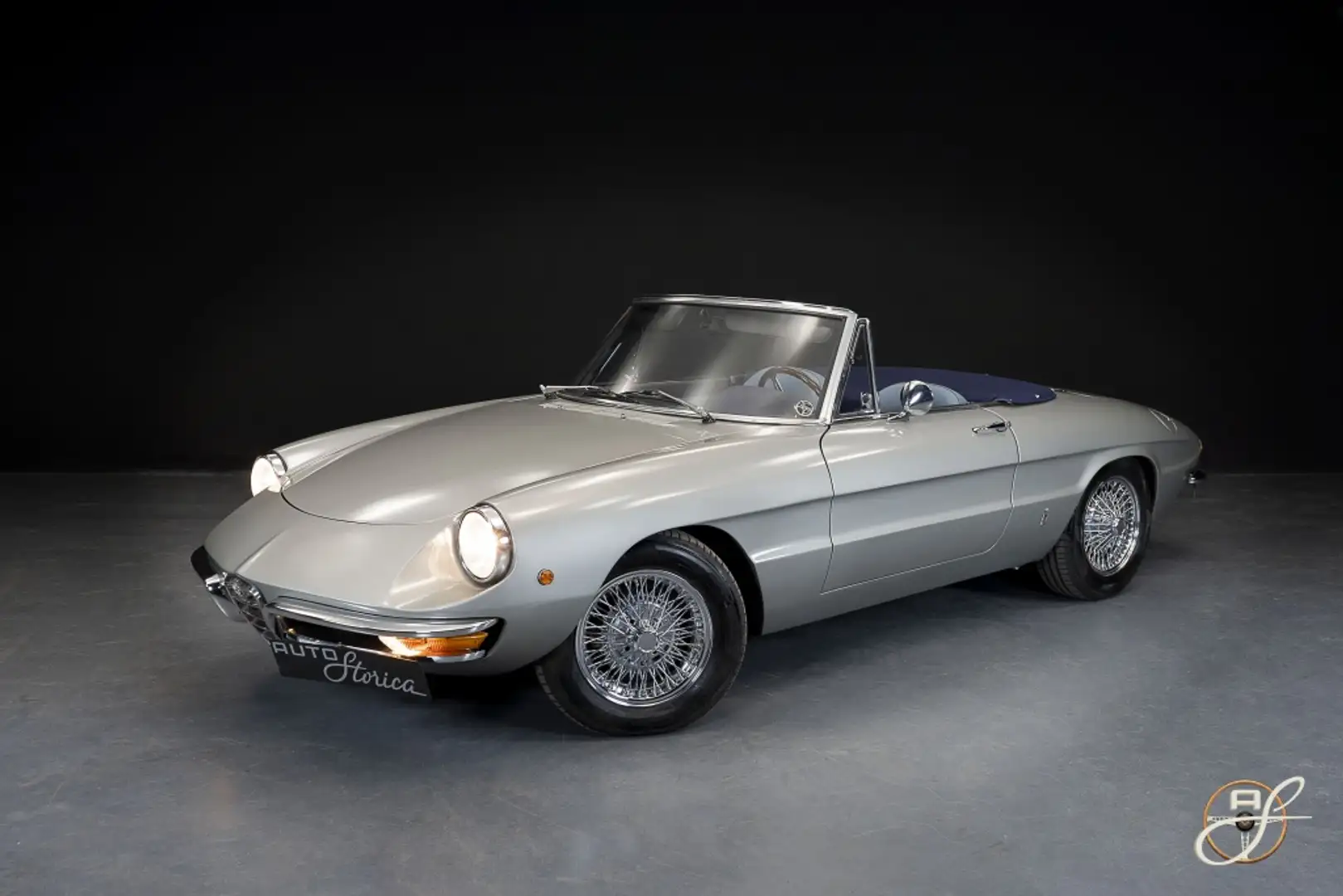 Alfa Romeo Spider 1300 Junior Plateado - 1