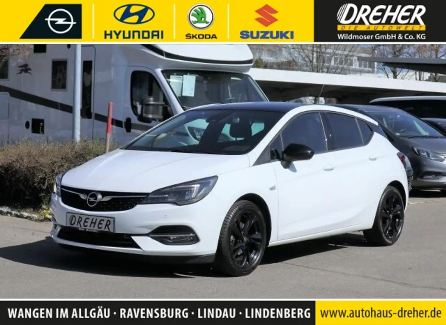 Opel Astra Astra K GS Line Navi/Klima//RÜ-Kamera/Temp./uvm. Blanc - 1