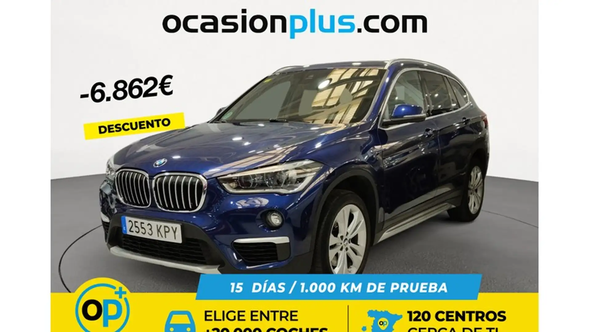 BMW X1 sDrive 20iA Blau - 1