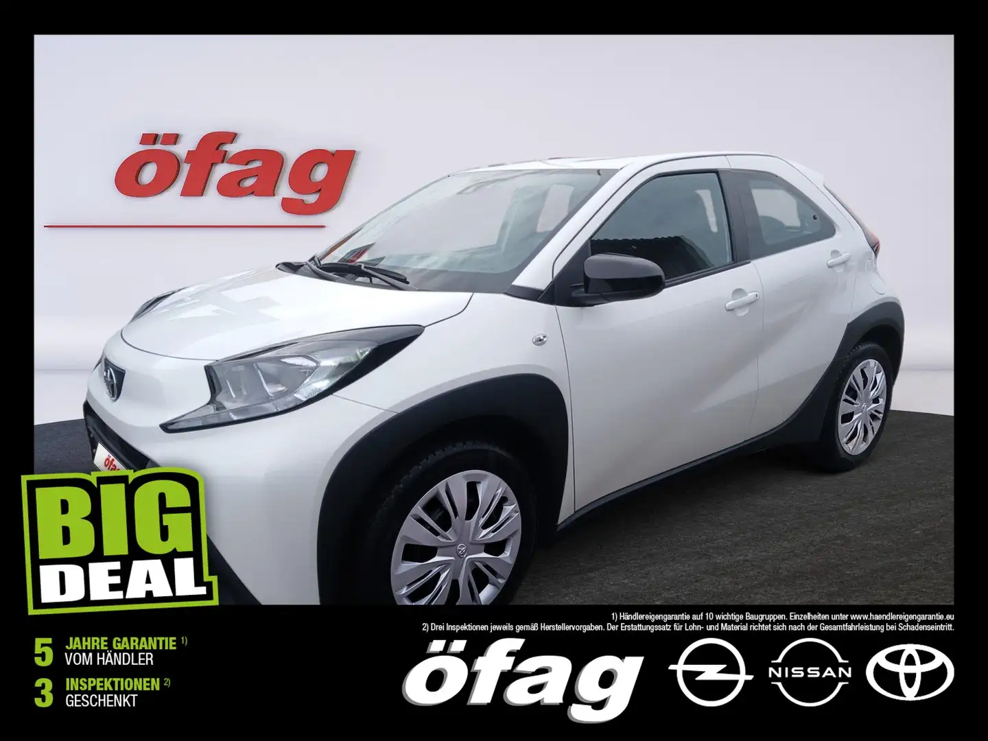 Toyota Aygo X 1.0 VVT-i Play Weiß - 1