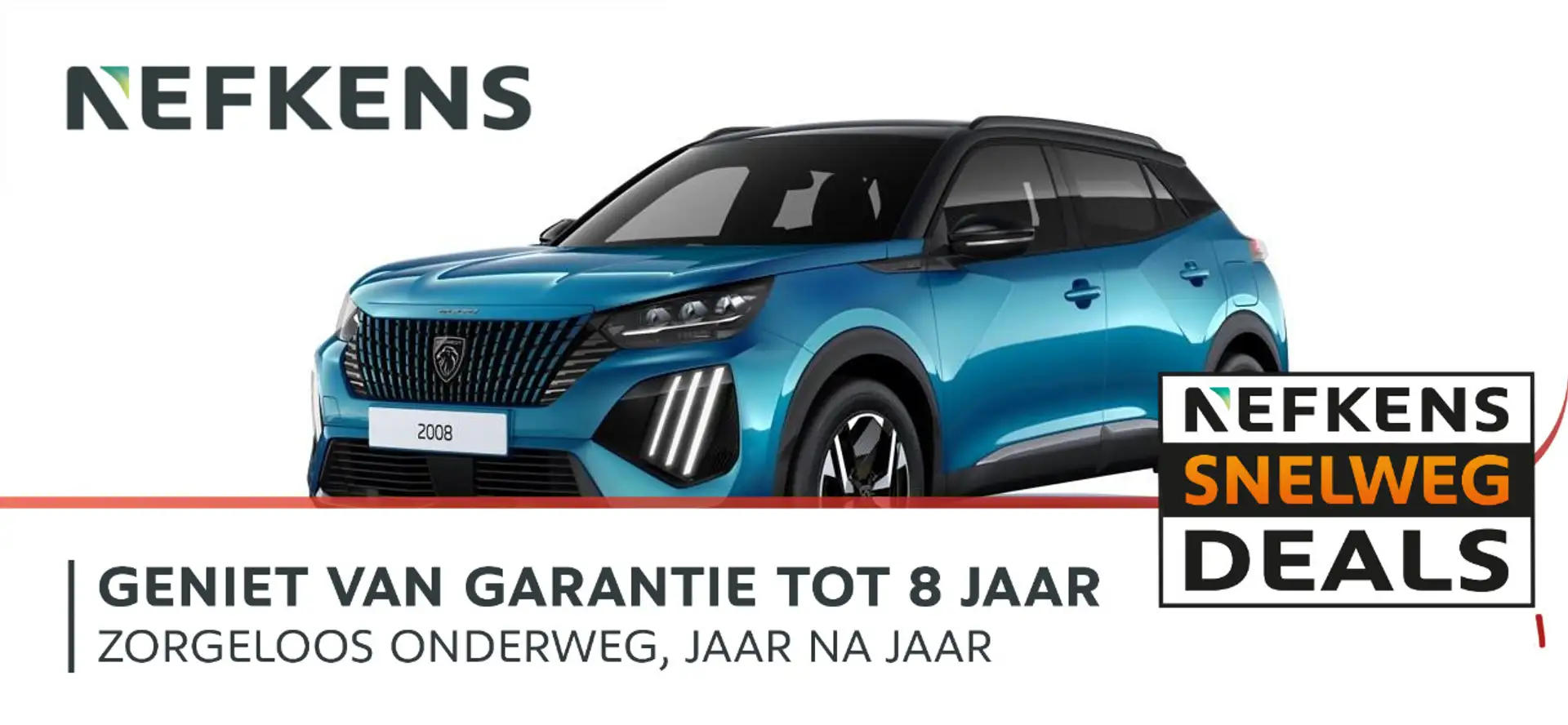 Peugeot 2008 1.2 Hybrid 145 GT Automaat | VOORRAAD DEAL | Navig Blauw - 1