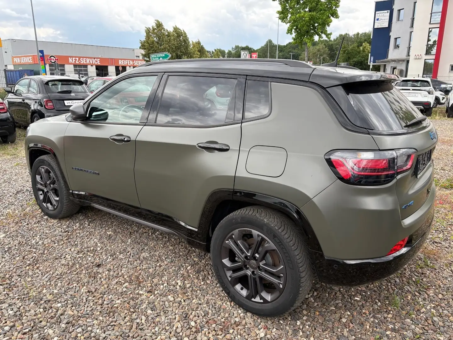 Jeep Compass Automatik, Klima, Carplay 80th Grün - 2