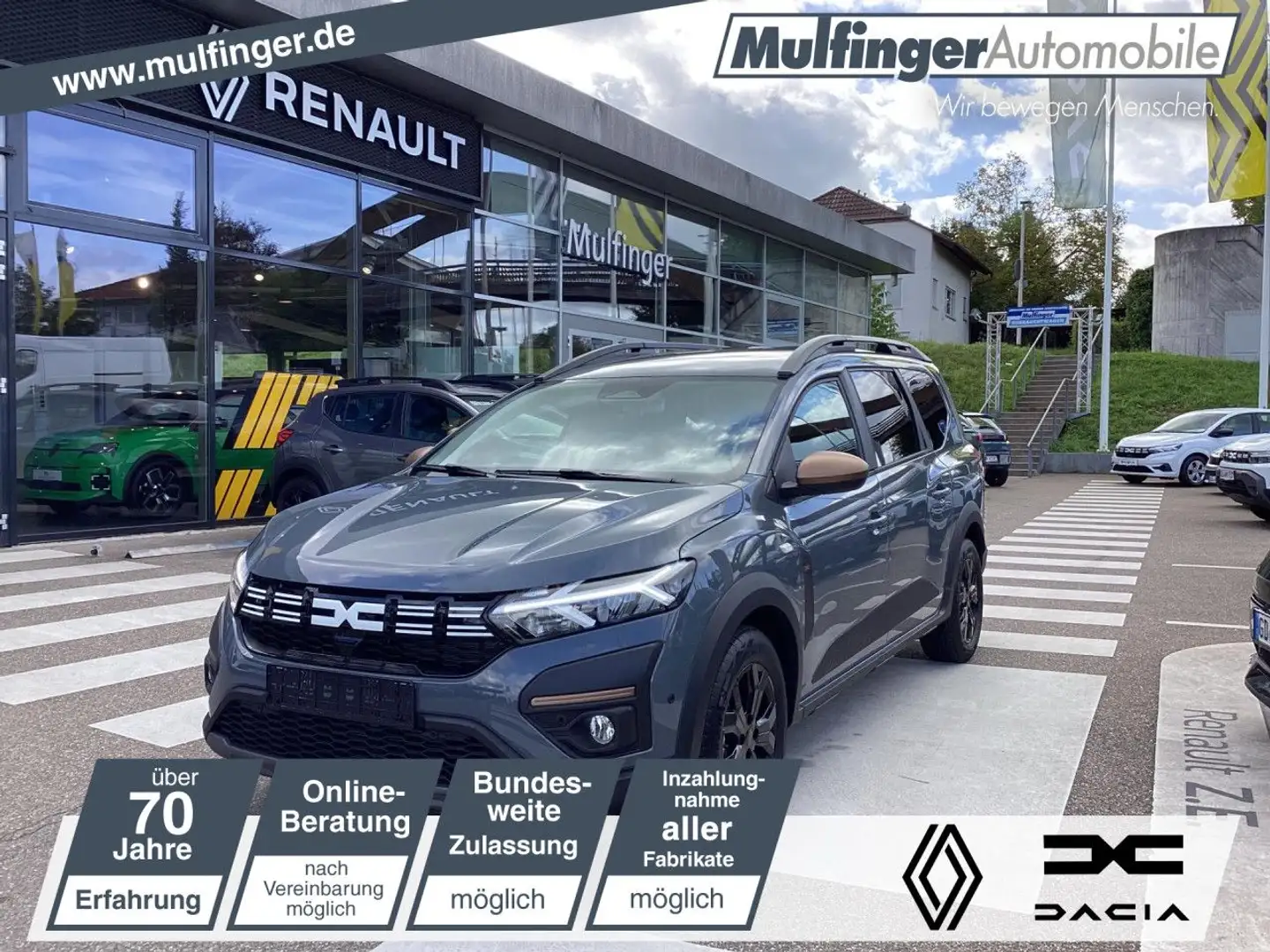 Dacia Jogger Extreme HYBRID 140 SHZ EPH Kamera Navi Bluetooth Gris - 1