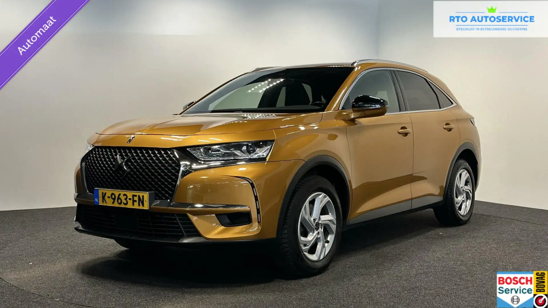 DS Automobiles DS 7 Crossback 1.2 PureTech Executive|Automaat|Apple Carplay Jaune - 1