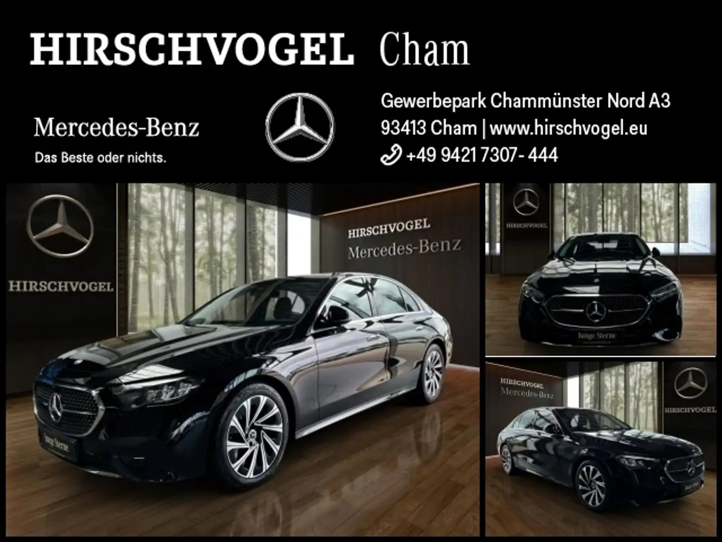 Mercedes-Benz E 220 d AVANTGARDE+Pano+DISTRON+KEYLESS+MBUX+LED Nero - 1